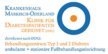 Logo Klinik für Diabetespatienten geeignet