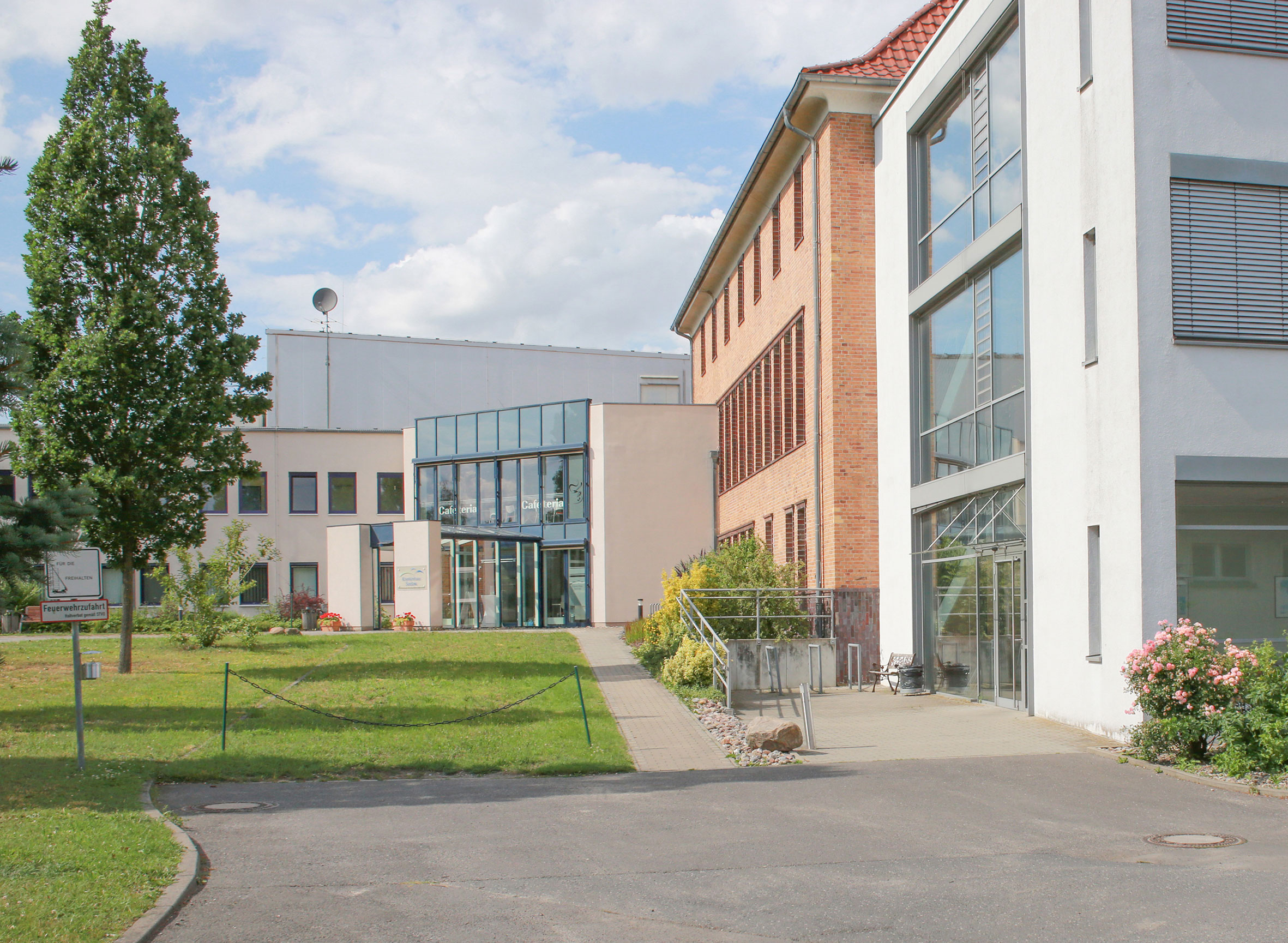 Krankenhaus Seelow von außen