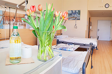 Krankenzimmer Ausstattung